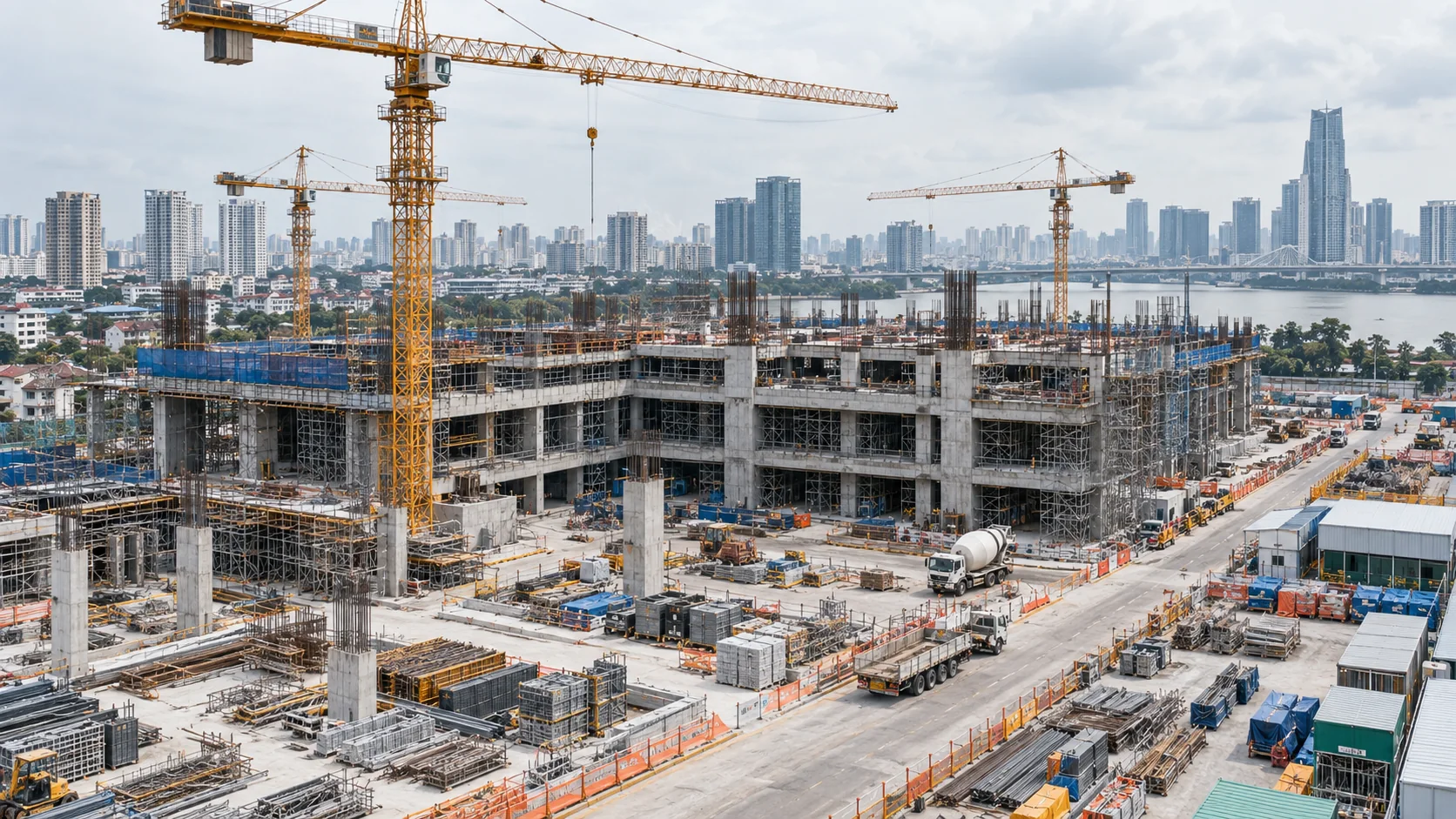Phối hợp thi c&ocirc;ng tổ hợp quy m&ocirc; lớn