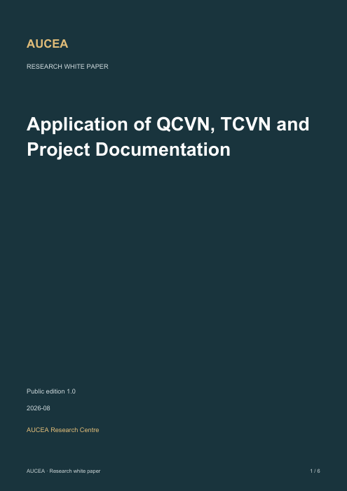 Application of QCVN, TCVN and Project Documentation